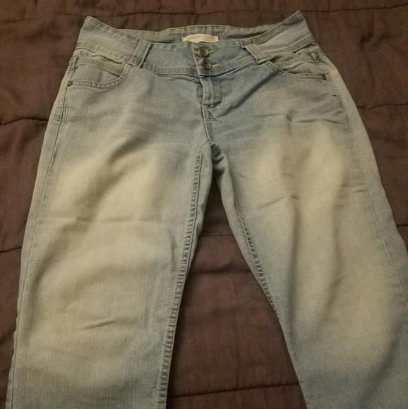 💟 Blue capris - Picture 1 of 7